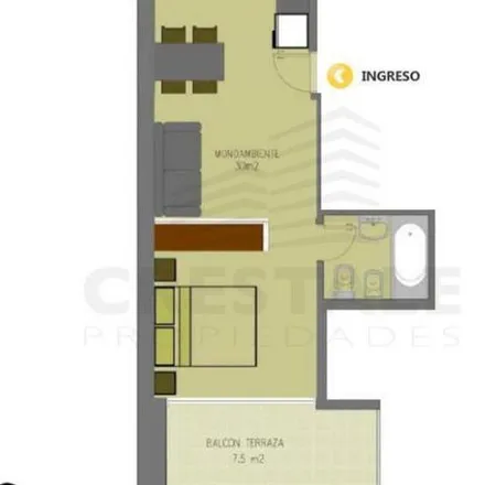 Buy this studio apartment on Constitución 1028 in Echesortu, Rosario