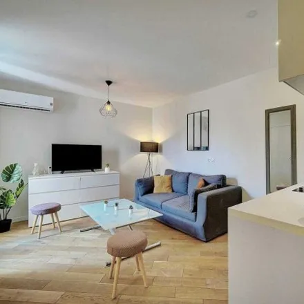 Rent this 1 bed apartment on Cannes in Hautes Vallergues, FR