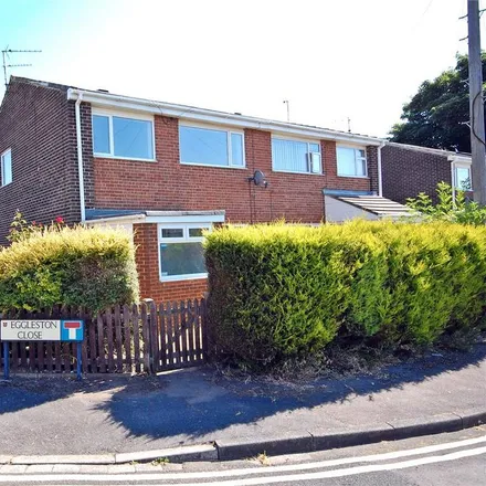 Rent this 3 bed duplex on Eggleston Close in Durham, DH1 5XR