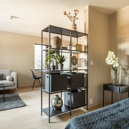 Rent this 1 bed apartment on Munkerudåsen 10B in 1165 Oslo, Norway