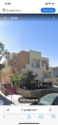 Rent this 1 bed apartment on 11042 Camarillo St