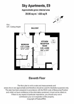 Image 9 - Sky Apartments, Homerton Road, Clapton Park, London, E9 5FA, United Kingdom - Apartment for rent