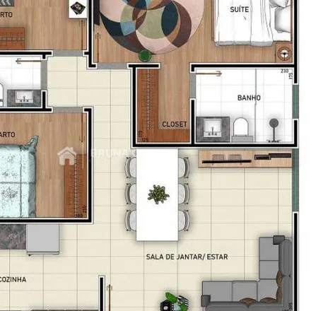 Buy this 3 bed apartment on Alameda das Patativas in Ressaca, Contagem - MG