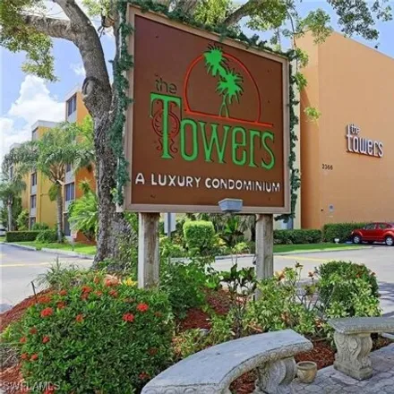 Rent this 2 bed condo on Towers Condominiums in 2366 East Mall Drive, Fort Myers