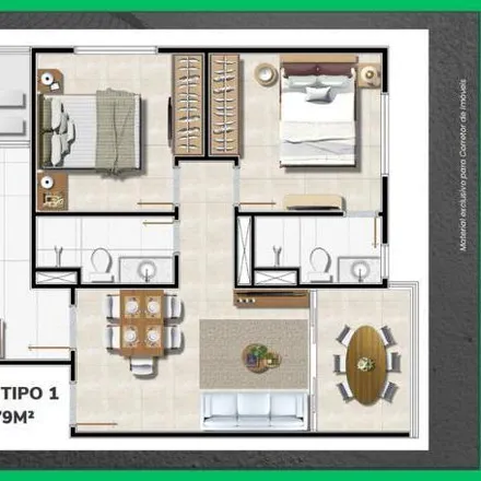 Buy this 2 bed apartment on Rua Tupinambás 136 in Rio Vermelho, Salvador - BA