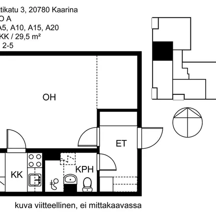 Image 4 - Koriston Päiväkoti - Ylätalo, Konttikatu, 20760 Kaarina, Finland - Apartment for rent