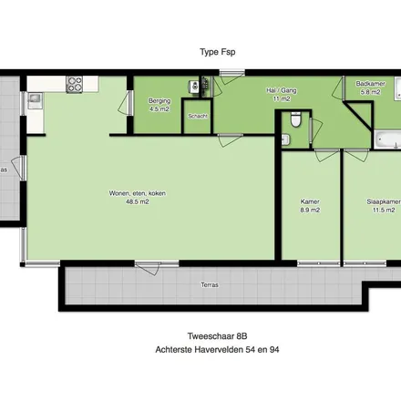 Image 5 - Achterste Havervelden 54, 4822 AM Breda, Netherlands - Apartment for rent