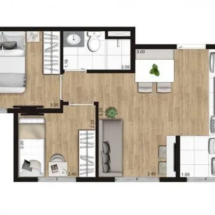 Buy this 1 bed apartment on Rua Conception Arenal in Jabaquara, São Paulo - SP