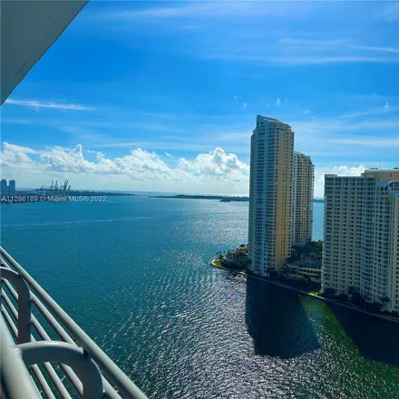 Rent this 1 bed condo on One Miami West Tower in 205 Biscayne Boulevard, Miami