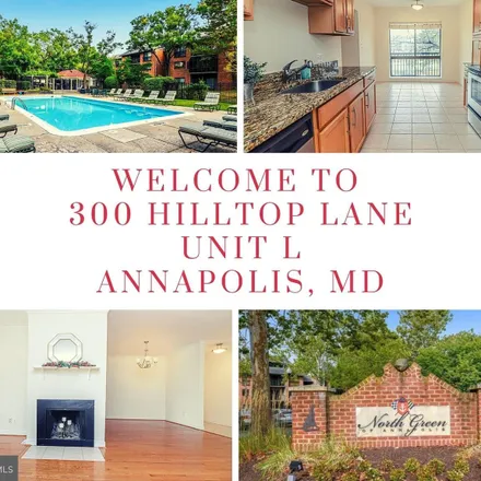 Buy this 2 bed condo on 300 Hilltop Lane in Captains Walk, Annapolis