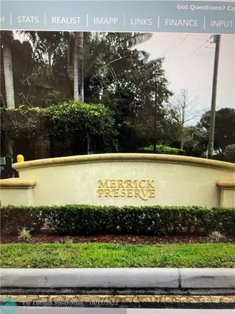 Rent this 3 bed townhouse on 3414 Merrick Lane in Margate, FL 33063