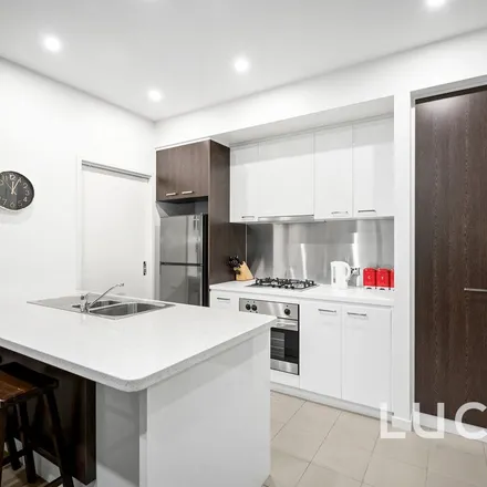 Rent this 1 bed apartment on 21 Saint Mangos Lane in Docklands VIC 3008, Australia