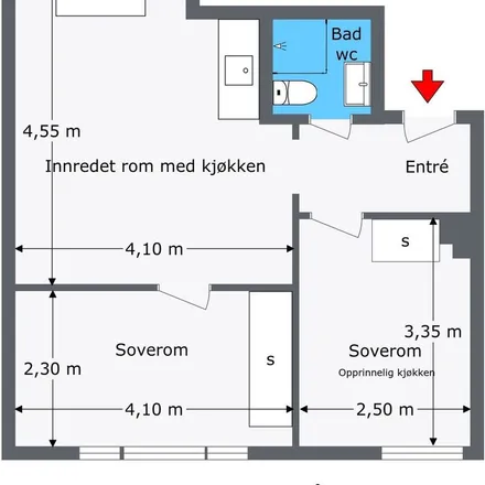 Image 3 - Dælenenggata 12B, 0567 Oslo, Norway - Apartment for rent