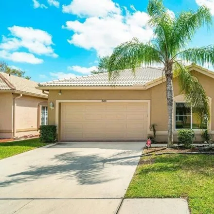 Rent this 3 bed house on 7681 Colony Lake Drive in Palm Beach County, FL 33436