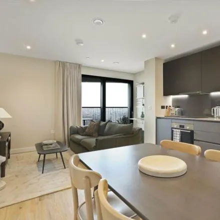 Rent this 1 bed apartment on Riverstone Heights in 8 Reed Avenue, London