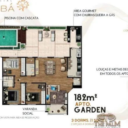 Buy this 3 bed apartment on Rua dos Jatobas in Guaturinho, Cajamar - SP