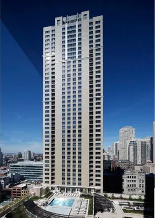 Rent this 2 bed condo on AMLI River North in 435 North Clark Street, Chicago