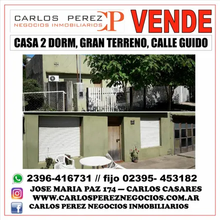 Buy this studio house on Guido 1060 in Partido de Carlos Casares, 6530 Carlos Casares