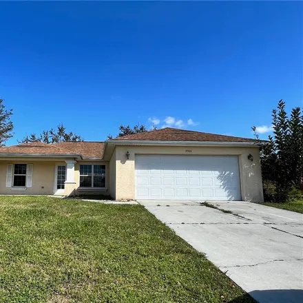 Rent this 3 bed house on 3700 15th Street West in Lehigh Acres, FL 33971