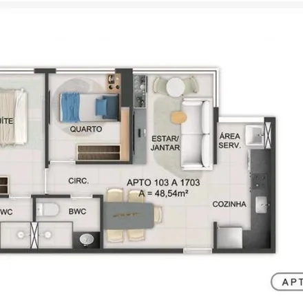 Buy this 2 bed apartment on Rua Antônio de Castro 175 in Casa Amarela, Recife -