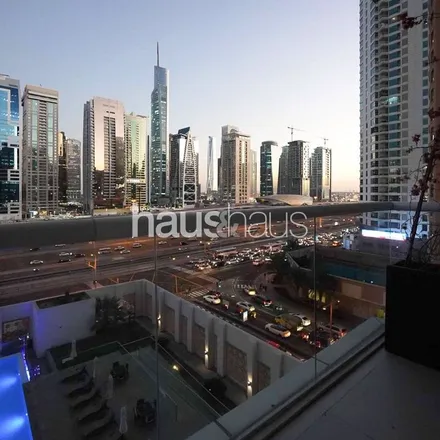 Rent this 1 bed apartment on West Avenue Tower in Al Yahoom Street, Dubai Marina