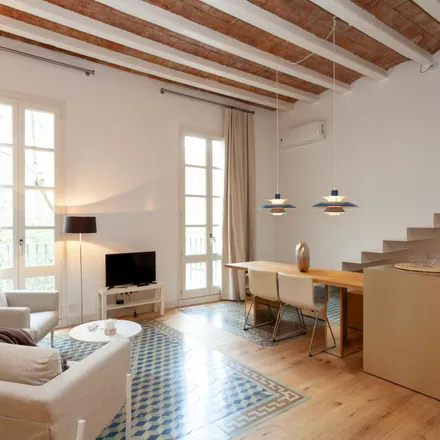 Rent this studio apartment on Carrer del Parlament in 18, 08015 Barcelona