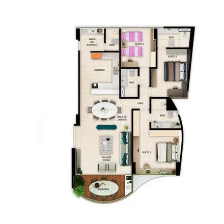 Buy this 3 bed apartment on Estrada do Arraial 4709 in Monteiro, Recife -