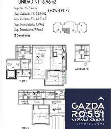 Buy this 2 bed apartment on General Soler 199 in Partido de Almirante Brown, Argentina