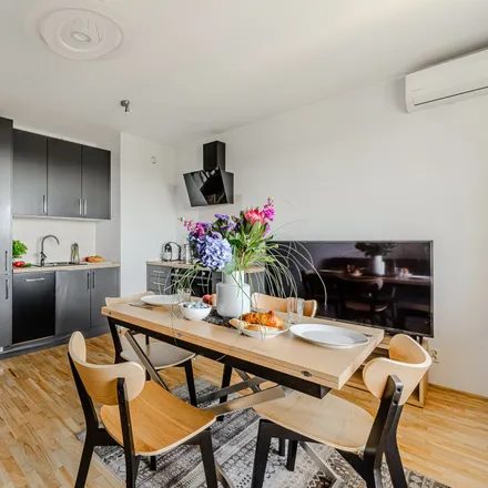 Rent this 1 bed apartment on Ostrobramska 83 in 04-124 Warsaw, Poland