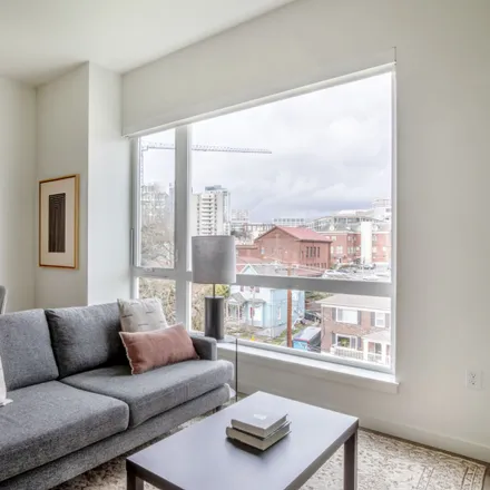 Rent this 1 bed apartment on Tougo Coffee Co. in 860 Yesler Way, Seattle