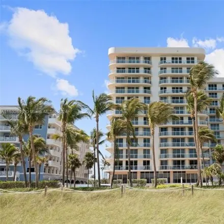 Rent this 1 bed condo on Champlain Towers East Condo in 8855 Collins Avenue, Surfside