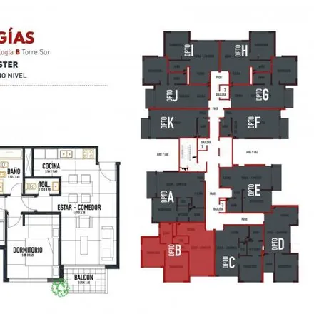 Buy this 2 bed apartment on Colegio Jose Manuel Estrada in 24 de Octubre, Partido de Ituzaingó
