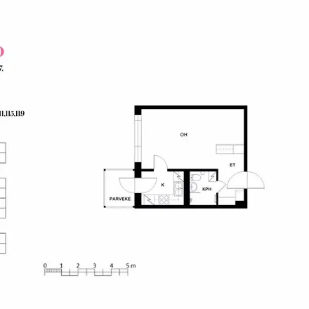 Rent this 1 bed apartment on Koivukyläntie 47A in 01350 Vantaa, Finland