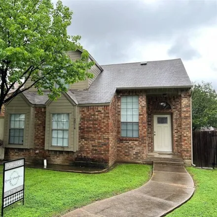 Rent this 3 bed house on 2034 Feather Lane in Lewisville, TX 75077