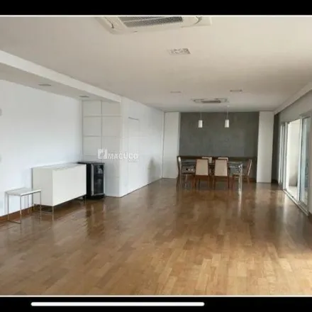 Rent this 4 bed apartment on Edifício Barão de Cocais in Avenida Jurucê 70, Indianópolis