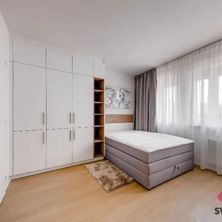 Rent this 1 bed apartment on K Červenému dvoru 677/1 in 100 00 Prague, Czechia