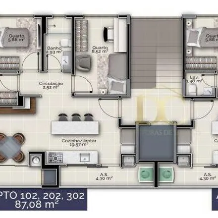 Buy this 3 bed apartment on Rua Rudolfo Schmalz 227 in Glória, Joinville - SC