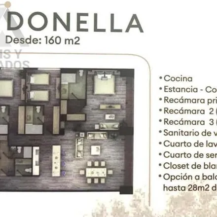 Buy this 3 bed apartment on Boulevard Sor Juana Inés de la Cruz in San Salvador Tizatlalli, 52172 Metepec