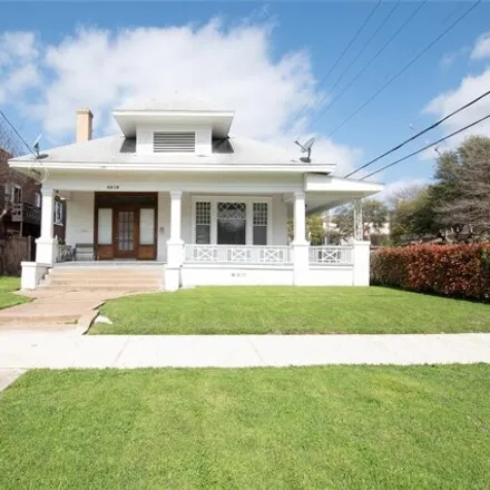 Buy this 3 bed house on 4813 Sycamore Street in Dallas, TX 75204