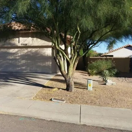 Rent this 3 bed house on 3869 East Bighorn Avenue in Phoenix, AZ 85044