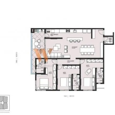 Buy this 3 bed apartment on Rua das Baleias Franca in Jurerê, Florianópolis - SC
