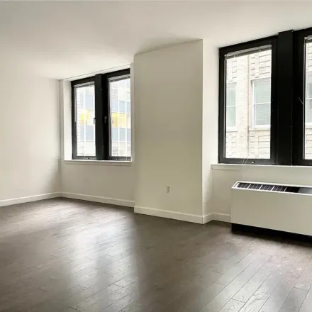 Rent this 1 bed apartment on Water Street Plaza in 125 Maiden Lane, New York