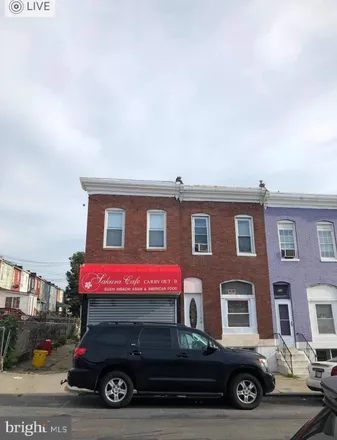Buy this 2 bed townhouse on Sakura Cafe Carry Out II in 2510 East Monument Street, Baltimore