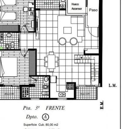 Buy this 2 bed apartment on Miguel Cané 1897 in Partido de La Matanza, B1704 FLD Villa Luzuriaga