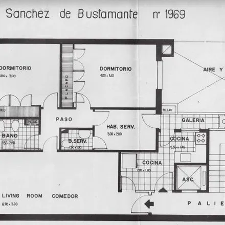 Image 2 - Sánchez de Bustamante 1959, Recoleta, C1425 BGF Buenos Aires, Argentina - Apartment for rent