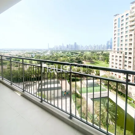 Rent this 3 bed apartment on Panorama Towers in The Greens, Dubai