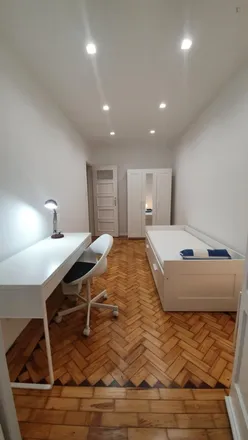 Rent this 3 bed room on Bicicletas Gira Estação 436 in Rua Professor Lima Basto, 1070-091 Lisbon