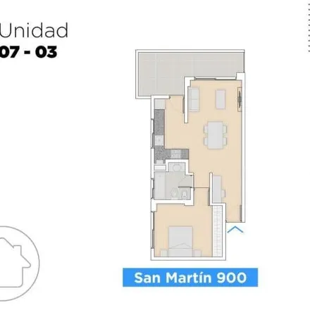 Buy this 1 bed apartment on Chelini in Avenida José de San Martín, Centro