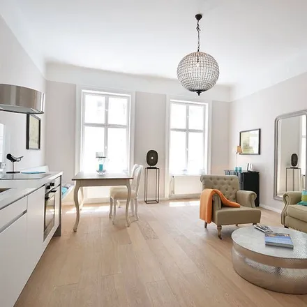 Rent this 1 bed apartment on Michelbeuerngasse 4 in 1090 Vienna, Austria