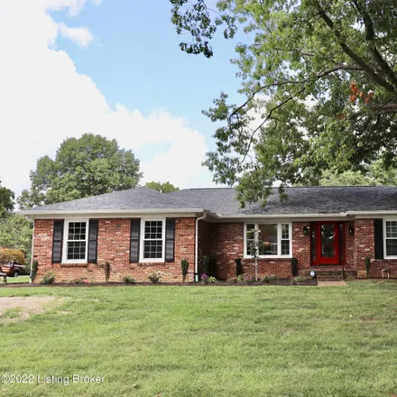 Rent this 3 bed house on Shaftsbury Drive in Hurstbourne, Jefferson County